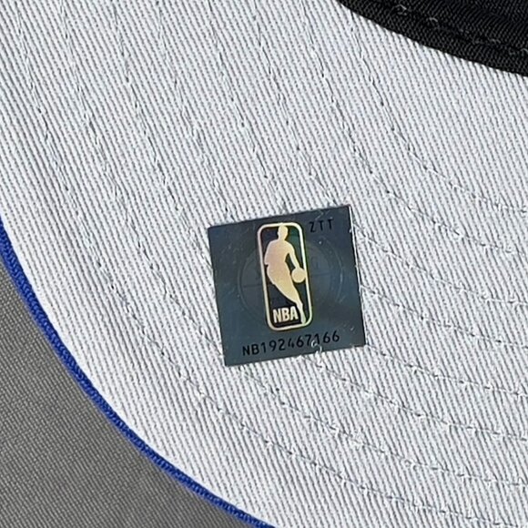 Philadelphia 76ers NBA Snapback Hat New Era 950 Draft Gray Philly Sixers Mens - Picture 9 of 14
